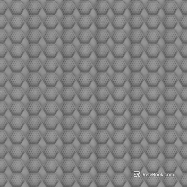 Grey perforated metal plate wall decoration texture