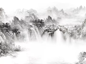 landscape painting texture (ID:ffaag81359)