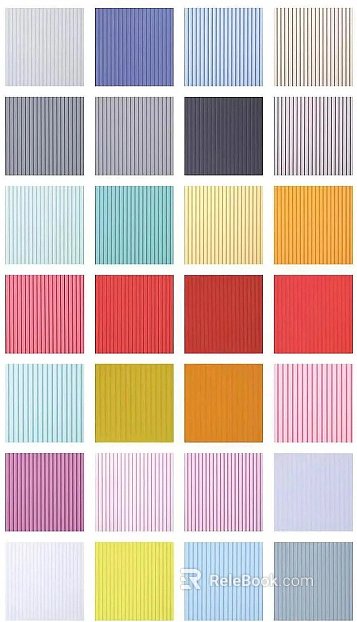 Multicolor strip art brick wall decoration texture