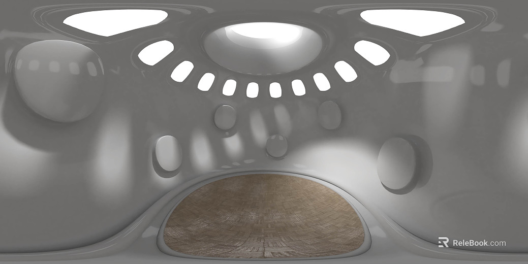 Indoor Product Display Scene White Light HDR texture