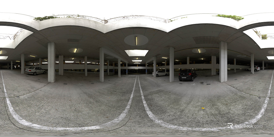 Indoor Parking HDR texture