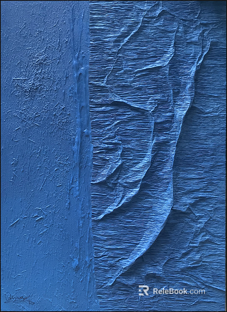 three-dimensional physical painting texture