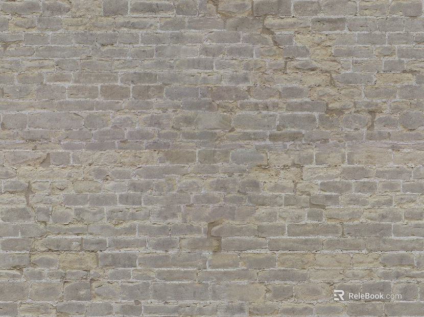 Light gray brick wall indoor and outdoor wall texture