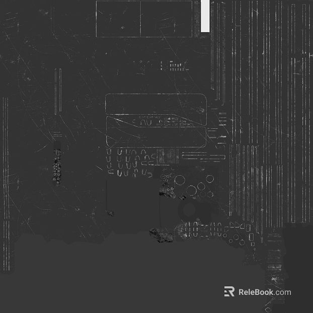 Dark gray industrial wind old metal plate texture