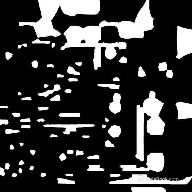 Black and white textured relief wall decor texture