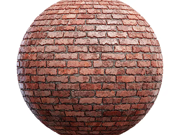 Brick wall PBR texture (ID:ffach617714)