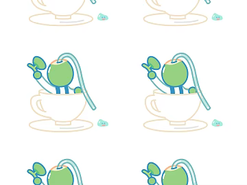 cartoon painting texture (ID:ffagg32253)