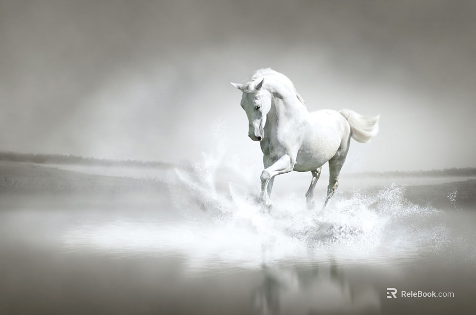Animal painting texture