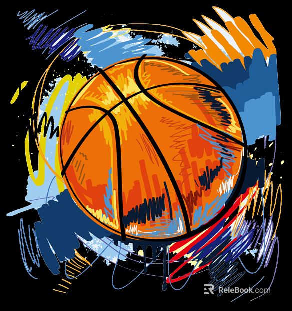 cartoon painting texture