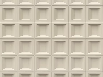 Beige Three-dimensional Square Wall Panel Wall Decoration texture (ID:ffaeh157139)