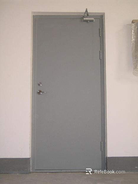 Metal door texture