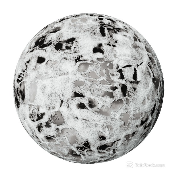 Snow Ice Surface PBR texture