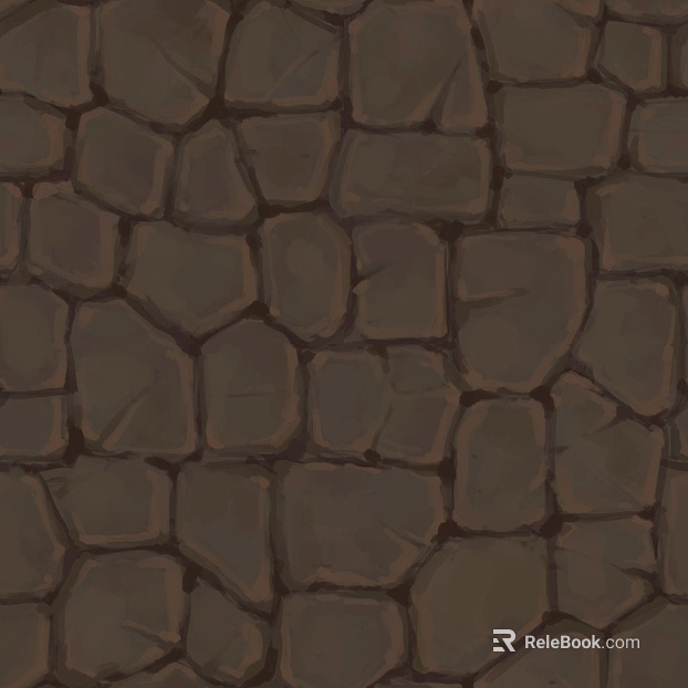 Dark Brown Ripbling Wall Map texture