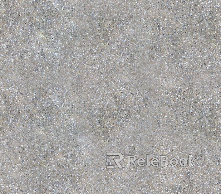 The image depicts a close-up of a textured ground surface, showcasing an intricate pattern of interlocking, hexagonal shapes reminiscent of cracked earth or a honeycomb structure, predominantly in shades of beige and brown.