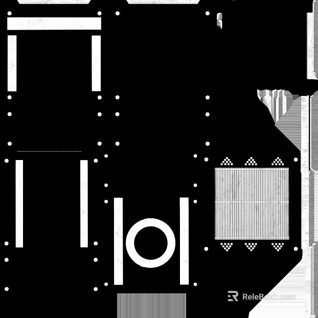 Black and white industrial wind board map texture