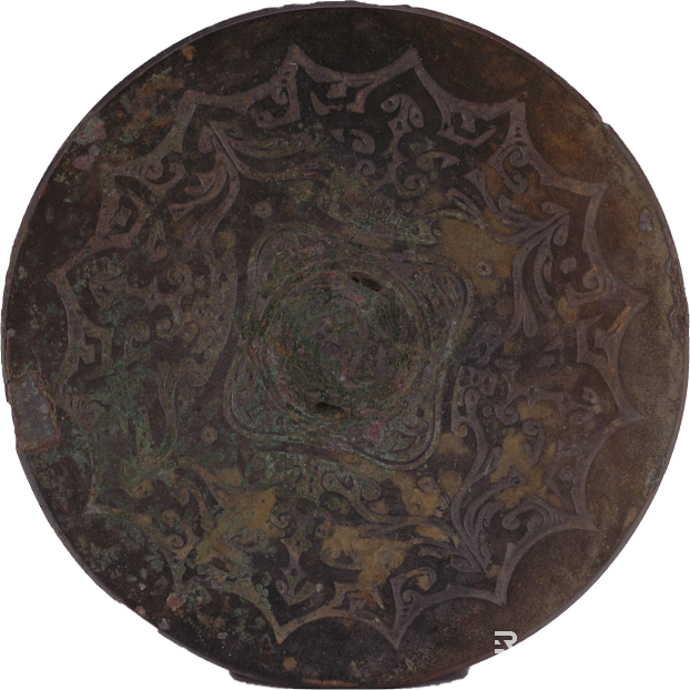 Bronze old bronze mirror classical decoration texture