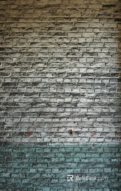 brick wall black and white dirt brick wall texture