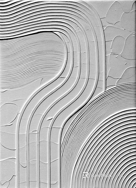 Light gray artistic texture wall texture
