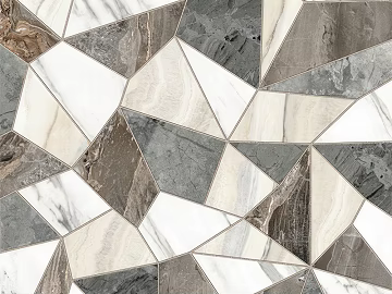 Grey Black and White Marble Parquet Tile Living Room Wall texture (ID:ffaeh620776)