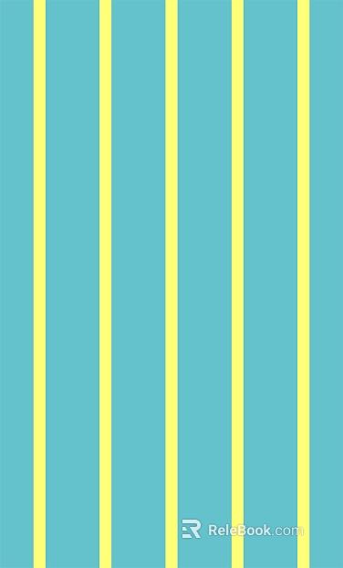 Green and yellow vertical stripes cloth pattern wall decoration texture
