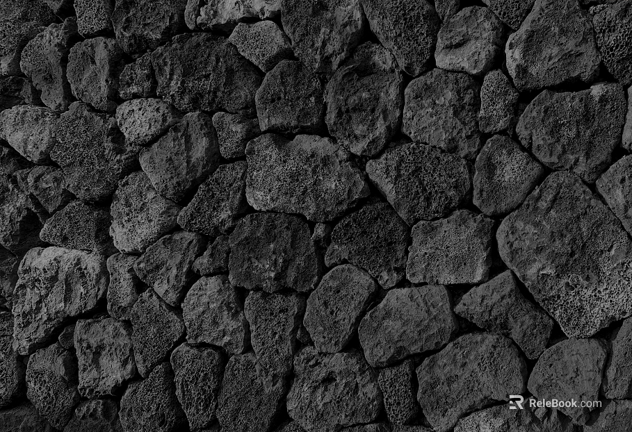 Culture Stone Black Culture Stone texture