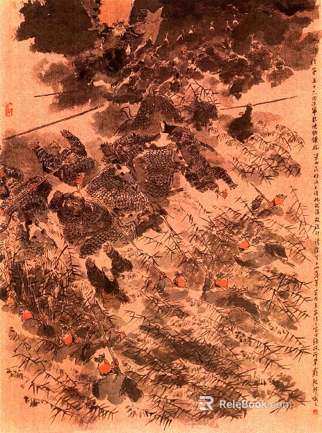 Water Margin Illustration texture