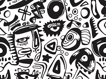 Patterned wall fabric, patterned wallpaper, cartoon wallpaper, cartoon wall fabric, wall fabric, wallpaper, wall covering texture (ID:ffaeh358789)