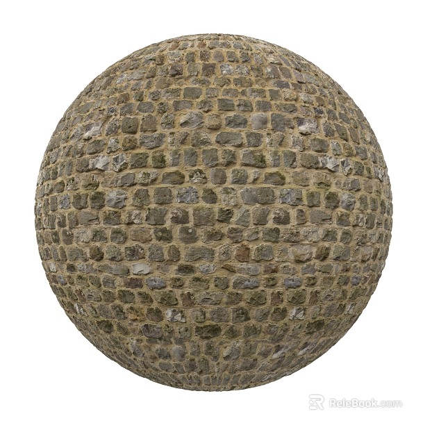 Brick wall PBR texture