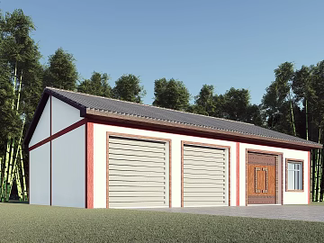 Warehouse 3d model