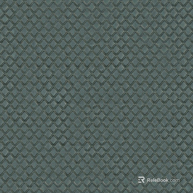 Green woven leather texture