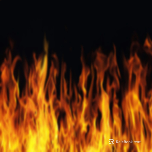 Flame texture texture