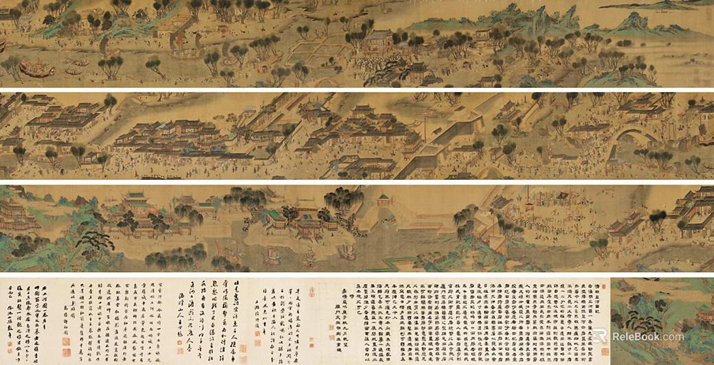antique painting texture