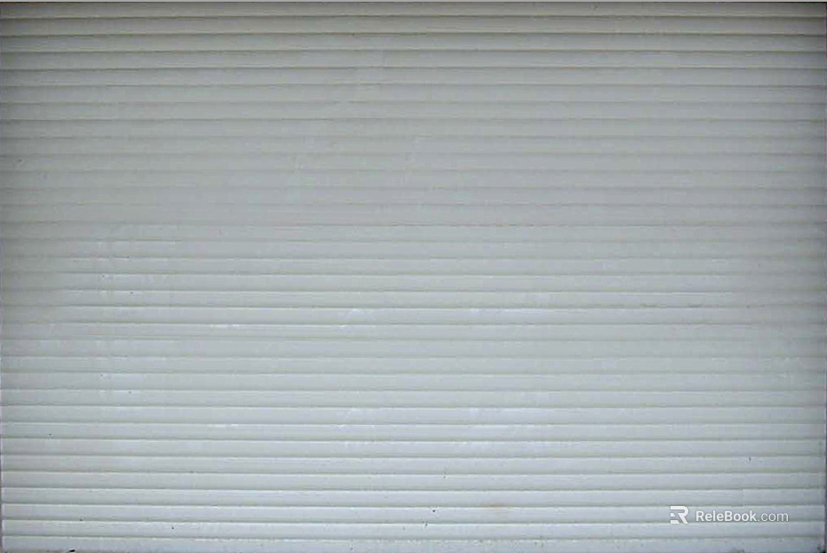 Rolling shutter door texture