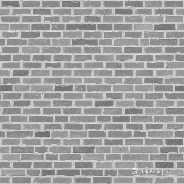 Brick wall gray flush seam wall brick seamless texture