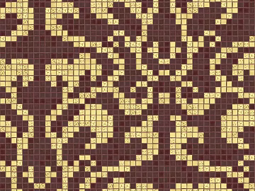 mosaic map 3d model