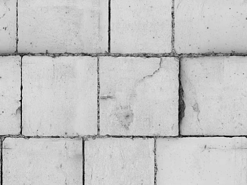 Brick wall exterior wall white square brick seamless texture (ID:ffaeg45216)