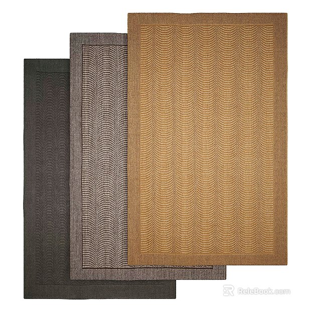 Coffee gray brown corrugated plain carpet living room texture