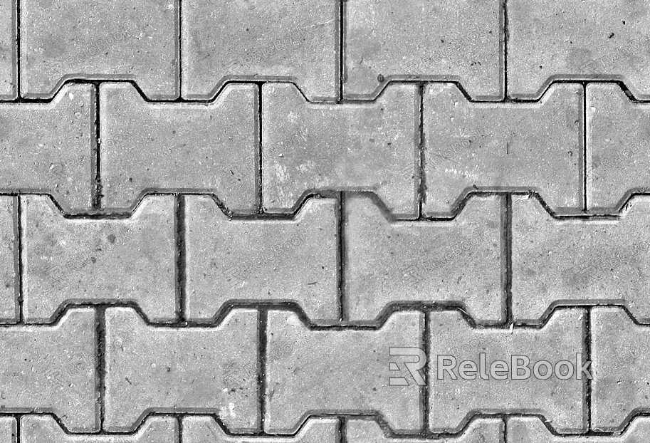 Permeable brick, characterized by its porous surface and interlocking design, enabling water to pass through, ideal for sustainable urban drainage systems.