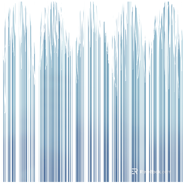 Blue White Vertical Art Wallpaper texture