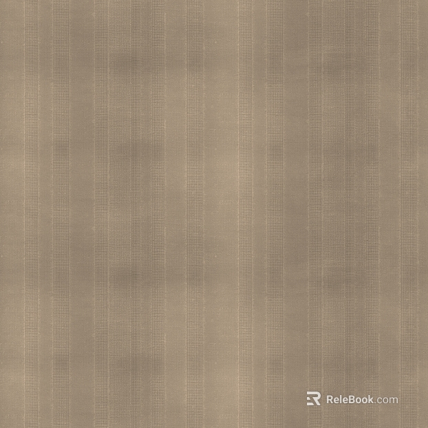 Khaki striped cloth wall soft texture