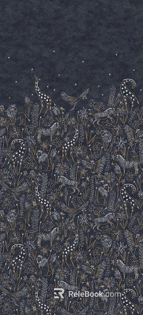 Grey Flora Wallpaper texture