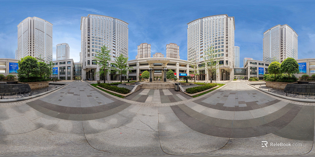 HDR City Community Panorama texture