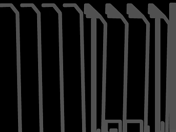 Dark gray linear metal decorative panel texture (ID:ffaeh152339)