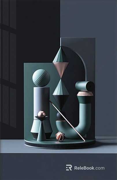 three-dimensional physical painting texture