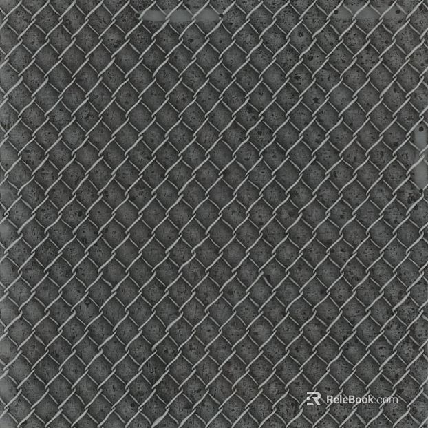 Silver gray metal mesh industrial protective net texture