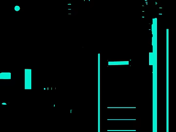 Cyber City Silhouette Black Cyber texture (ID:ffaeh810546)