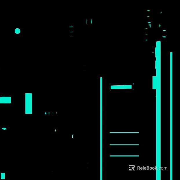 Cyber City Silhouette Black Cyber texture