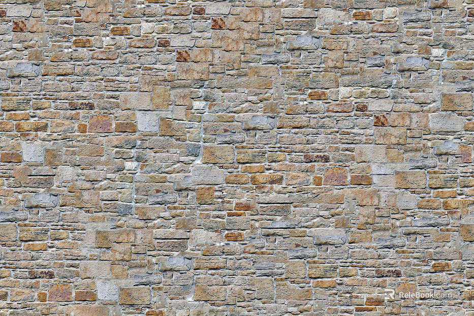 Outdoor building rock block stone wall brick wall ground texture