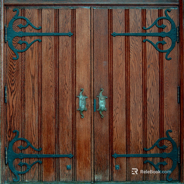 Wooden door texture