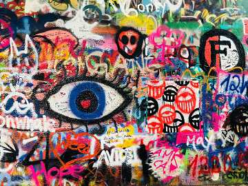 Graffiti texture (ID:ffaeg84088)